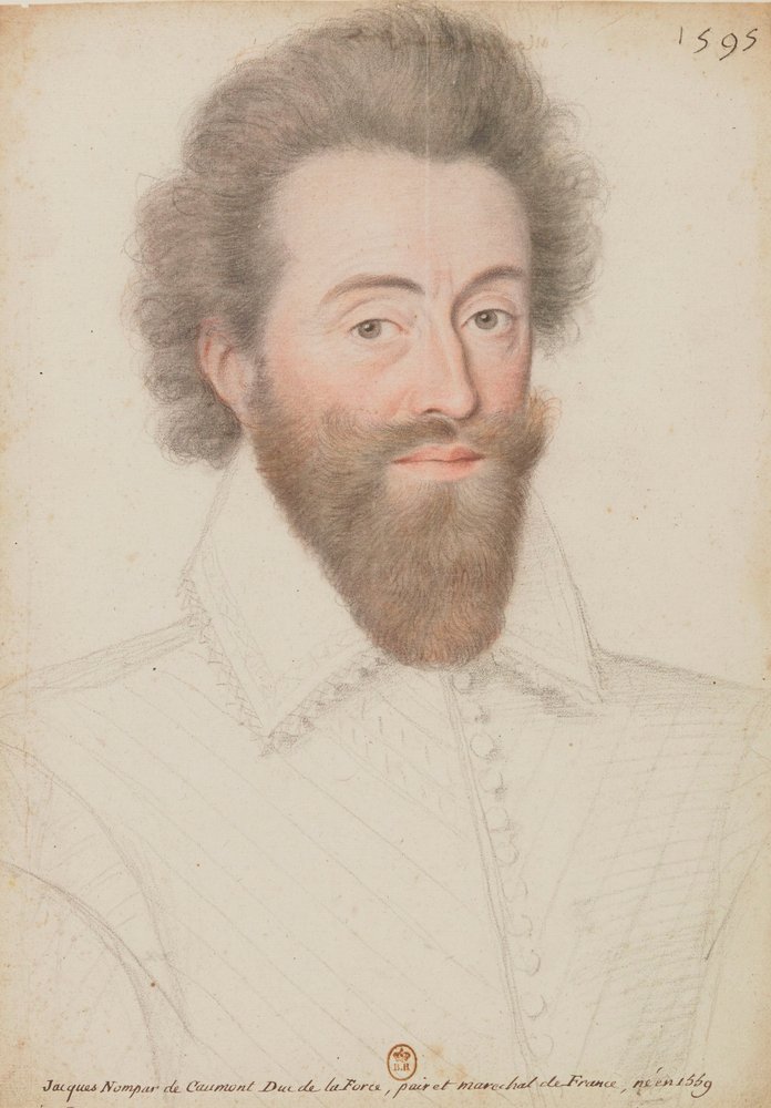 Jacques Nompar de Caumont - 1595 av attributed to François Quesnel