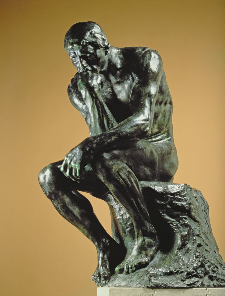 Tänkaren, 1881 av Auguste Rodin