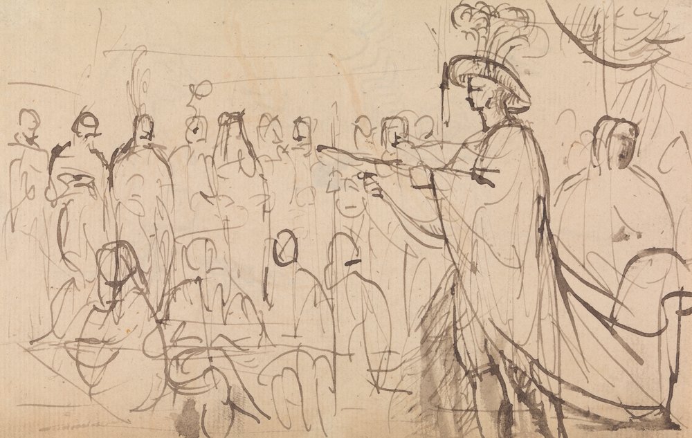 Prinsregenten, Scene iV av Benjamin Robert Haydon