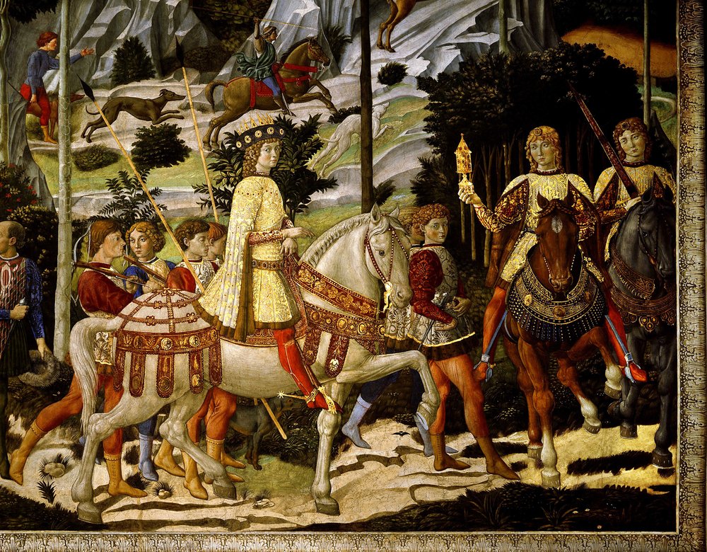 Magikungarnas resa av Benozzo di Lese di Sandro Gozzoli