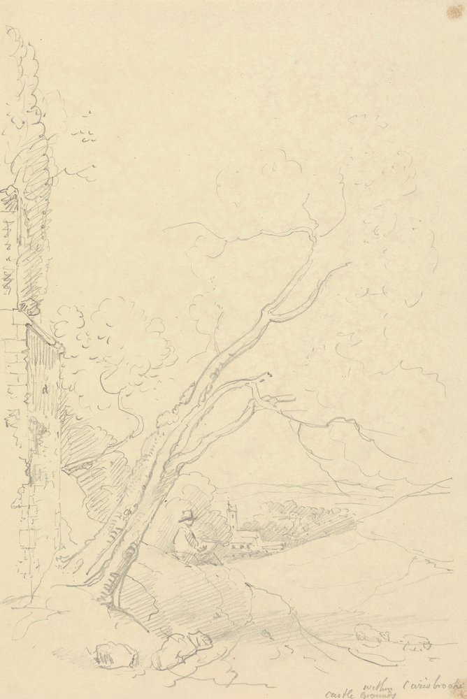Inom Carisbrooke Castle Grounds, Isle of Wight av Capt. Thomas Hastings