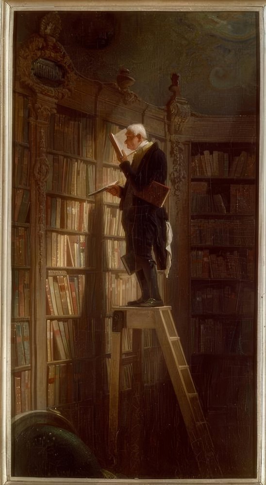 Bokmalen av Carl Spitzweg