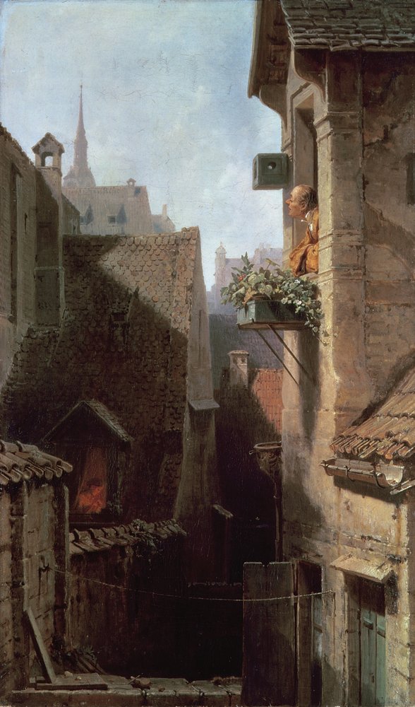 Hypokondrikern av Carl Spitzweg