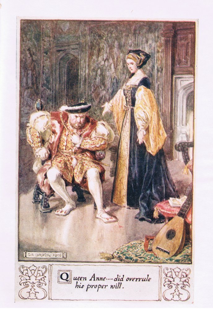 Drottning Anne åsidosatte hans rätta vilja av Charles Edmund Brock