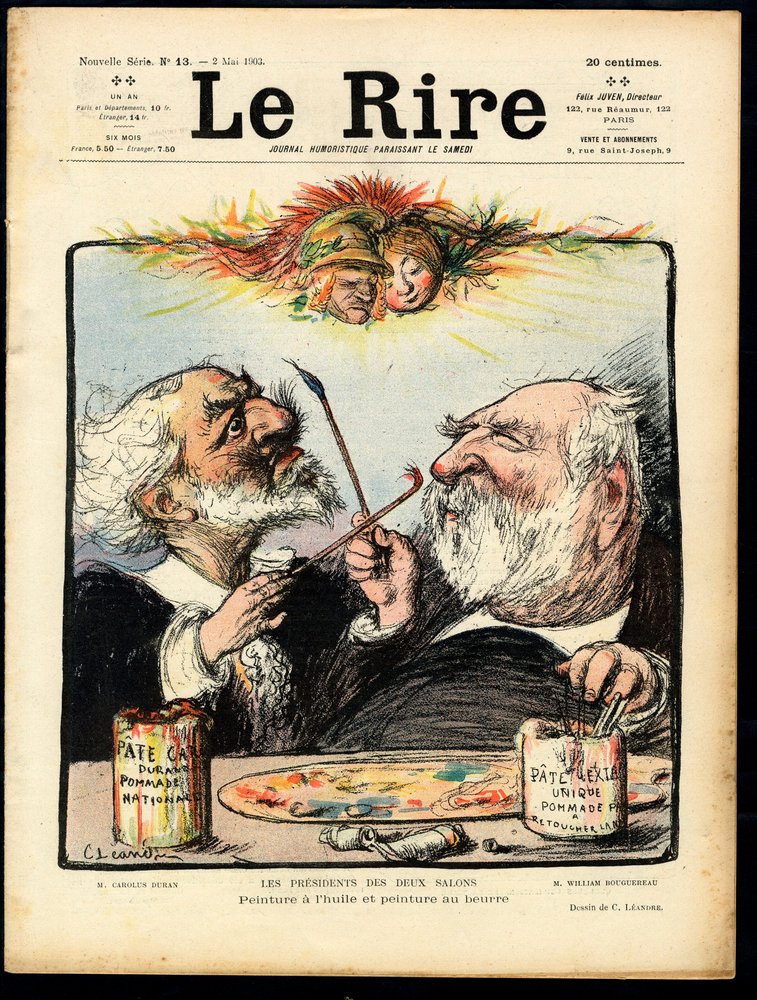 Omslag till ""Le Lire"", Satirical in Colors av Charles Leandre