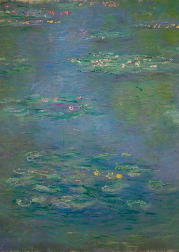 Näckrosor, detalj, 1903 av Claude Monet