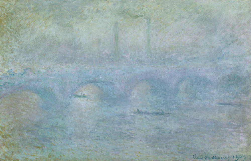 Waterloo Bridge: dimmans verkan, 1903 av Claude Monet