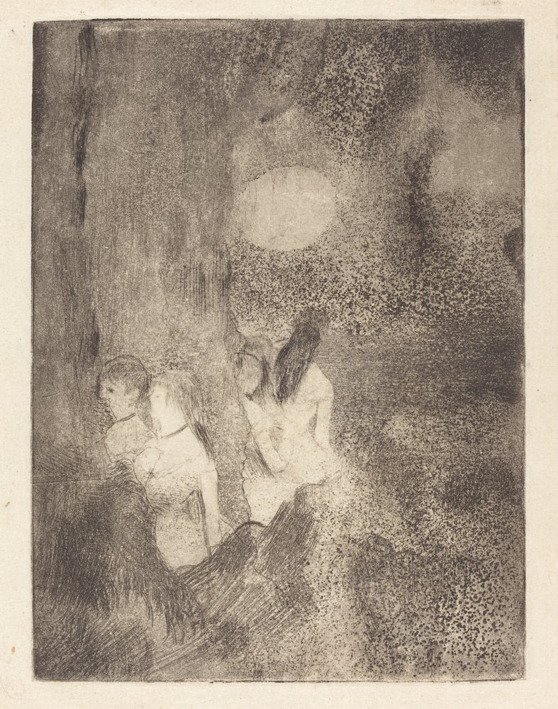 Dancers in the Wings av Edgar Degas