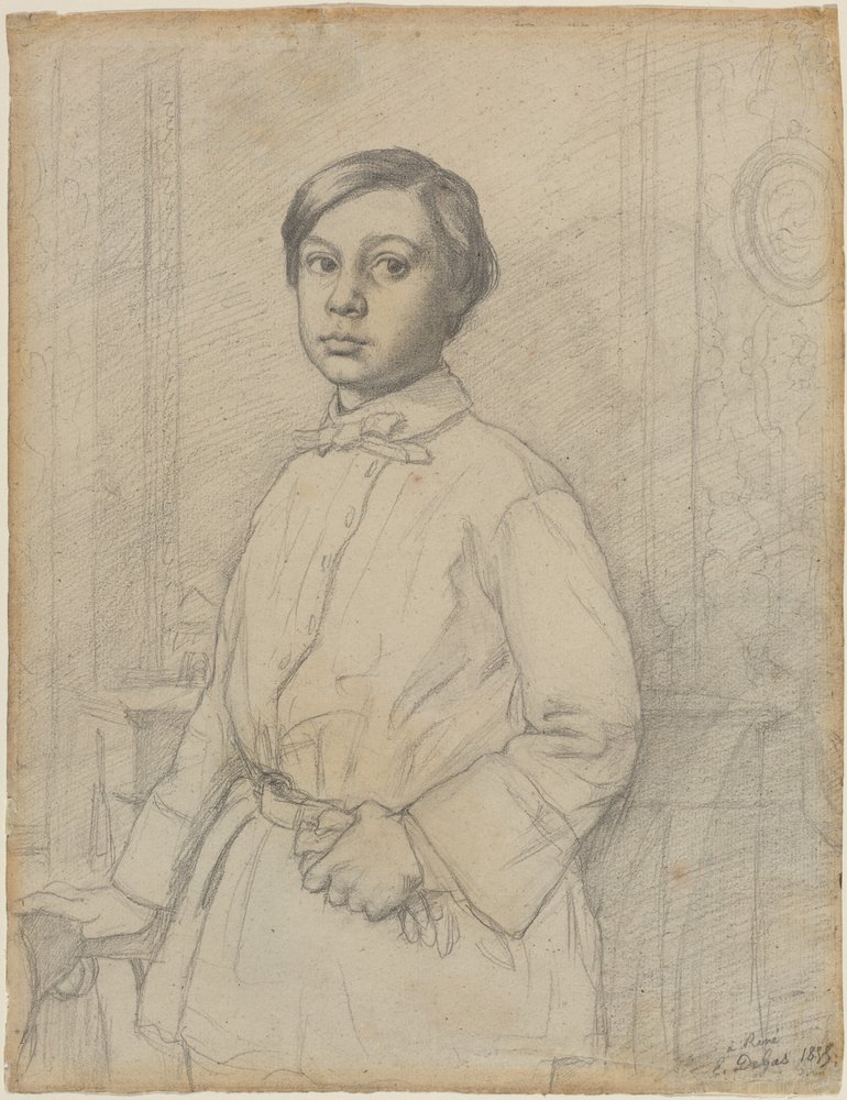 René de Gas [framsidan] av Edgar Degas