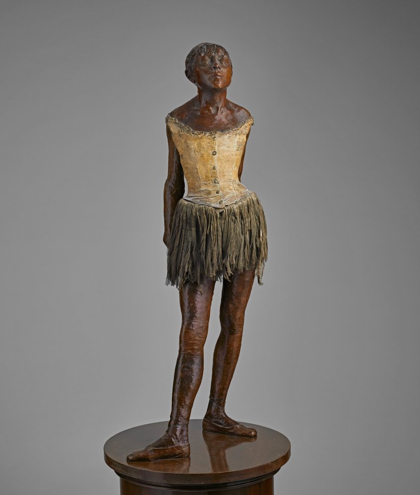Den lilla fjortonåriga dansaren av Edgar Degas