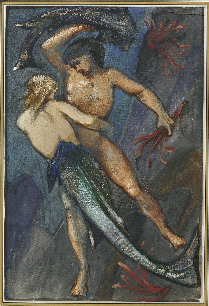 Album med fyrtioåtta teckningar (WA1939.9.1 - 48) av Edward Burne-Jones
