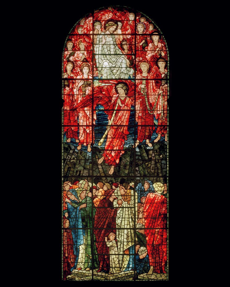 The Last Judgment Window, 1897 (målat glas) av Edward Burne-Jones