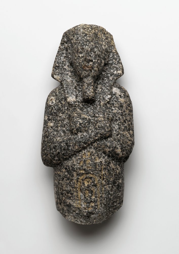 Ushabti av Akhenaton, från Tell el-Amarna, New Kingdom, c.1353-36 f.Kr. (granit) av Egyptian 18th Dynasty