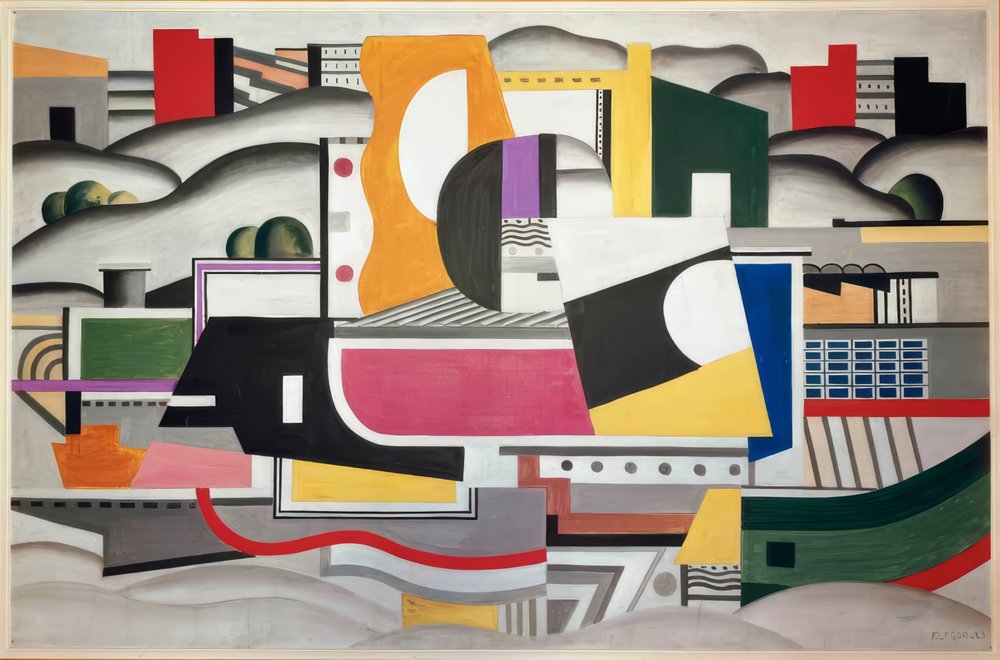 Ångbåten av Fernand Leger