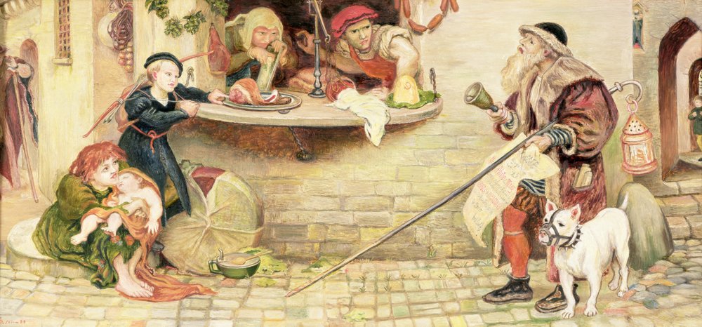 Kungörelsen angående vikter och mått av Ford Madox Brown