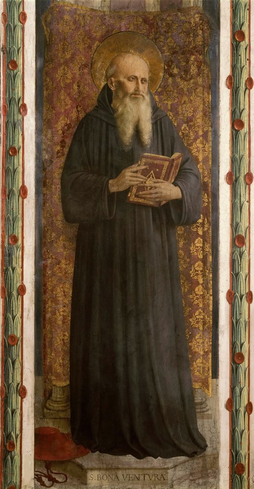 Saint Bonaventure, ca. 1448. av Fra Giovanni Angelico da Fiesole
