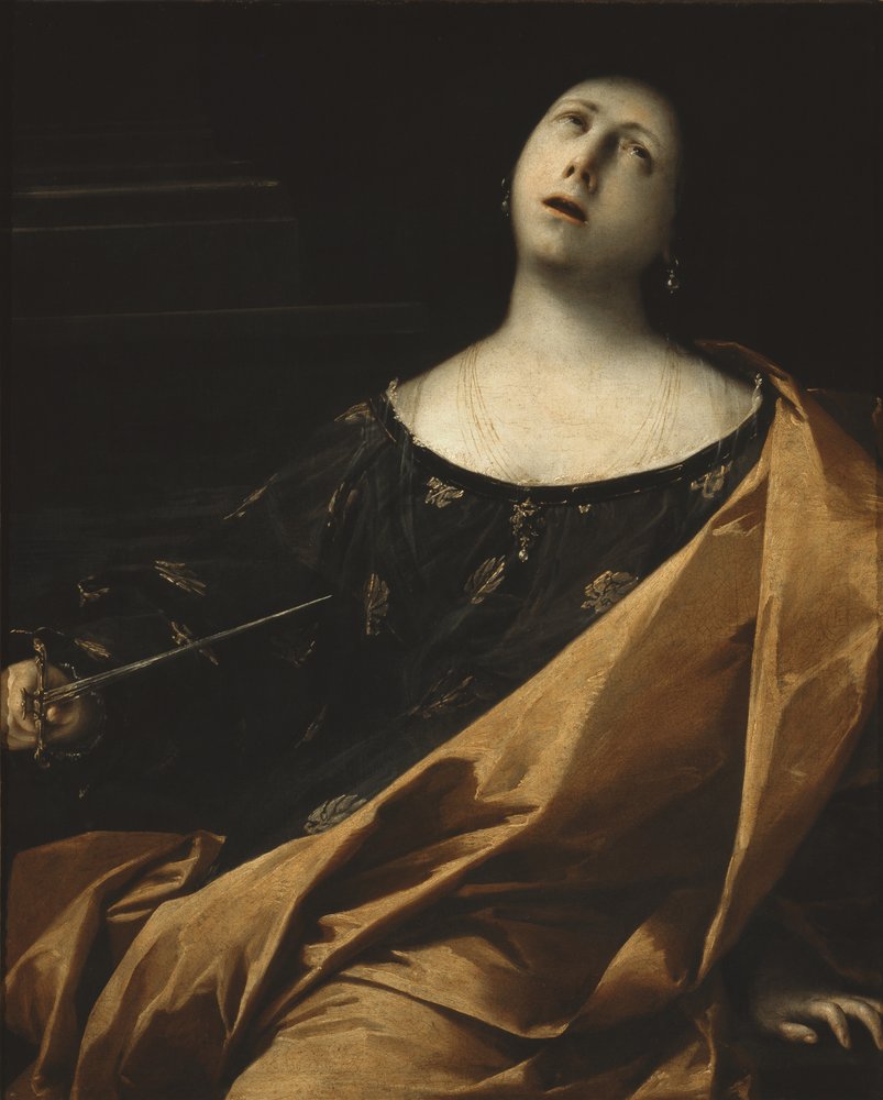 Lucretias död, 1633-35 av Francesco del Cairo