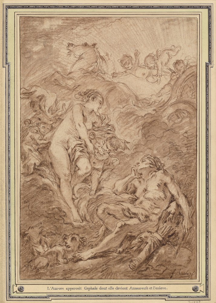 Aurora och Cephalus av François Boucher