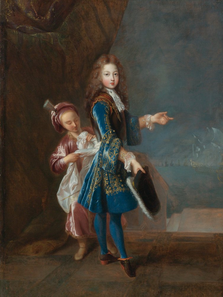 Portrait de Louis Alexandre de Bourbon (1678-1737) av Jean-François de Troy