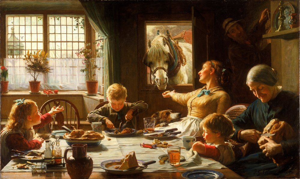 En av familjen av Frederick George Cotman