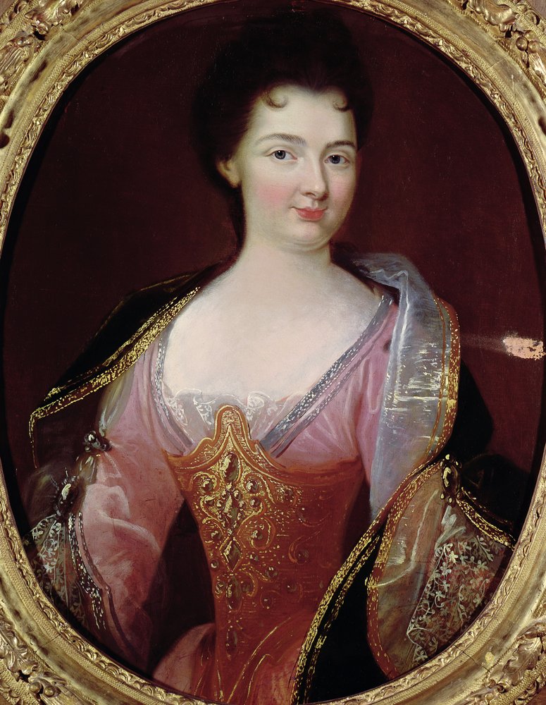 Porträtt av Claudine Alexandrine Guerin de Tencin (1682-1749) av French School
