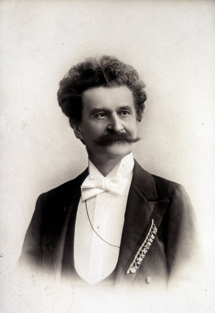 Johann II Strauss fils (1825-1899), österrikisk kompositör av French Photographer