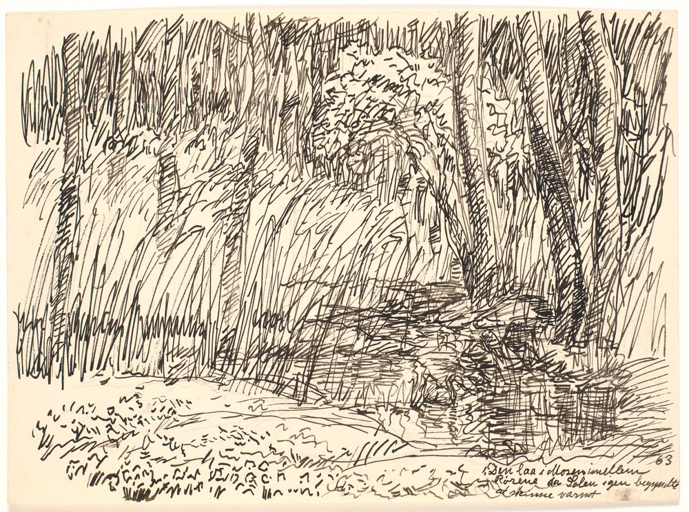 Den låg i mossen... av Fritz Syberg