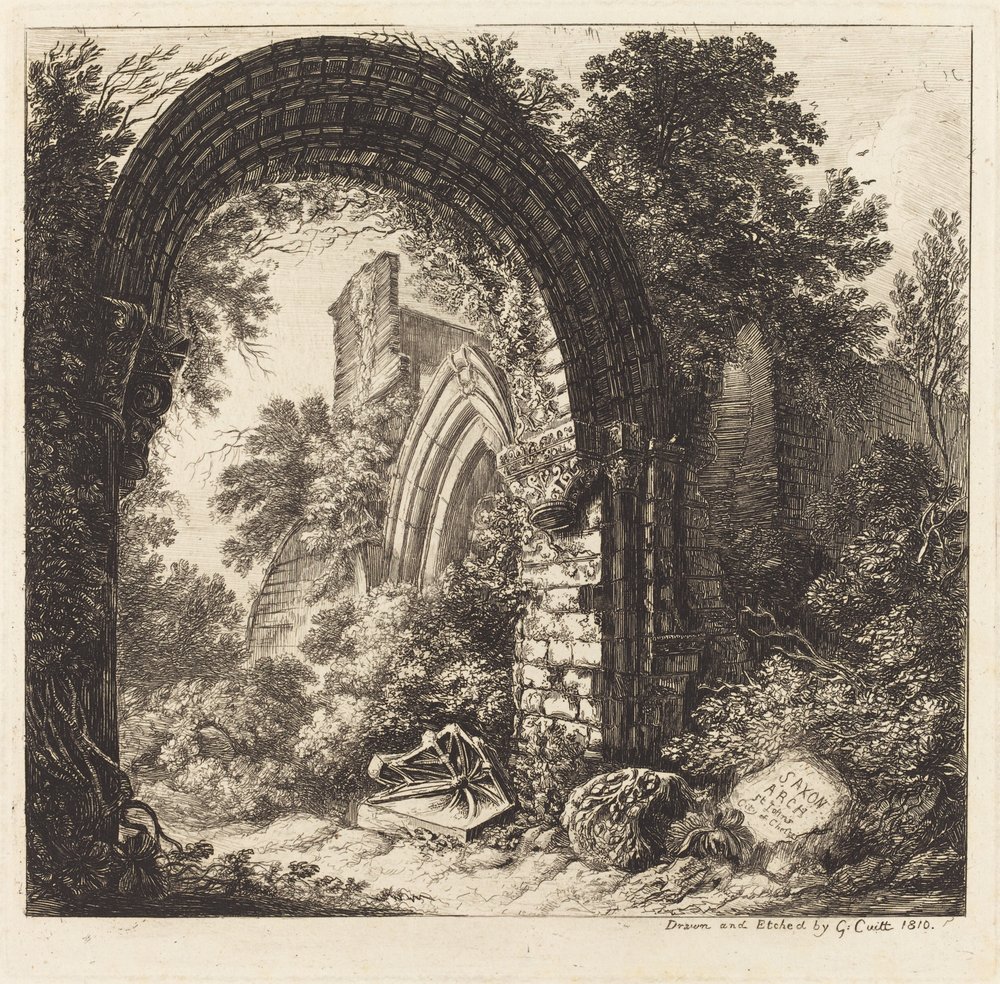 Saxon Arch av George Cuitt the Younger