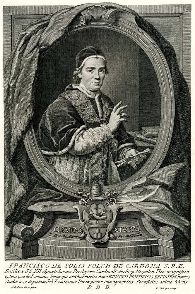 Påven Clemens XIV. av German School