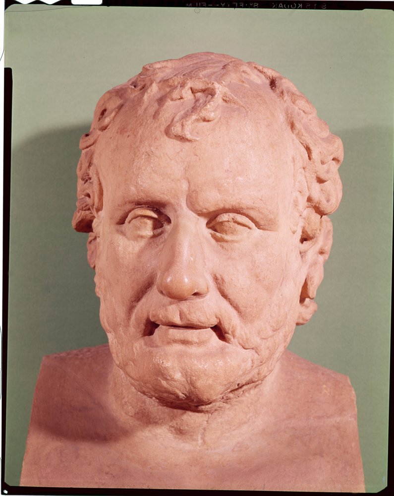 Byst av Eschinus, ca 480-476 f.Kr. av Greek