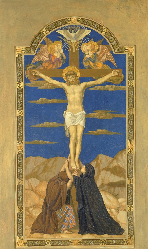 Korsfästelse, 1915-1925. av H. Siddons Mowbray