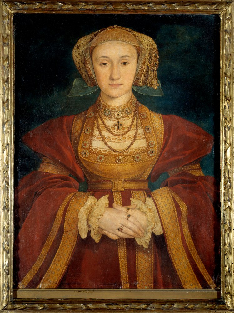 Porträtt av Anne av Cleves av Hans Holbein the Younger