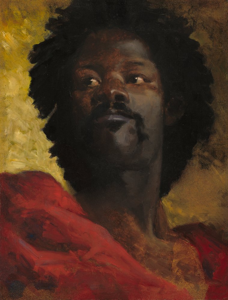 En hövding i Abessinien, ca 1870 av Henri-Victor Regnault