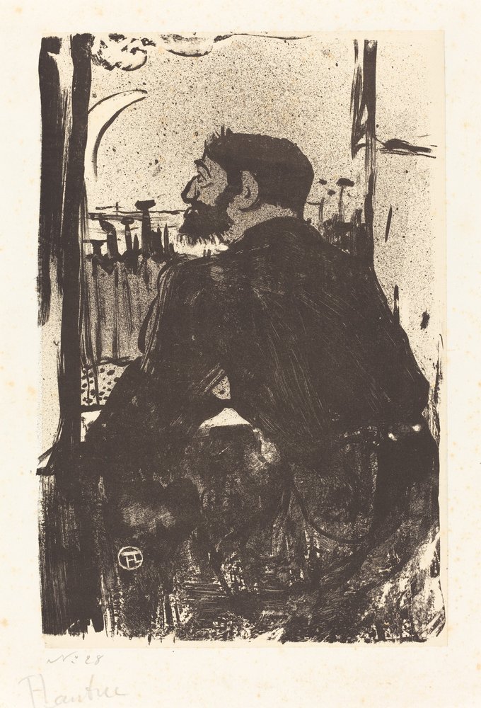 Sömnlös natt (Nuit blanche) av Henri de Toulouse-Lautrec
