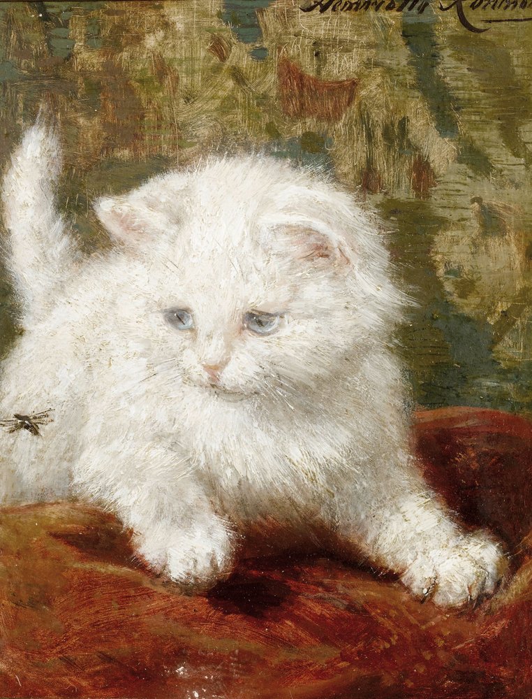 Nyfikenhet av Henriëtte Ronner-Knip