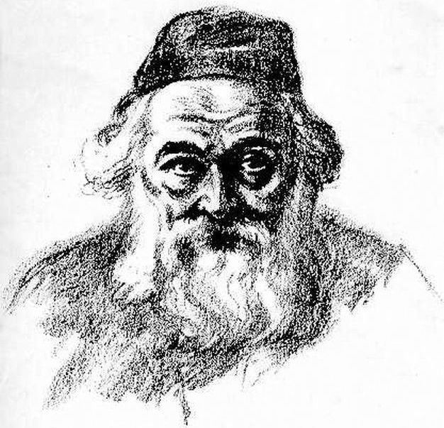 nRabbi chajim SoloweitschikDer Brisker Rawn av Hermann Struck