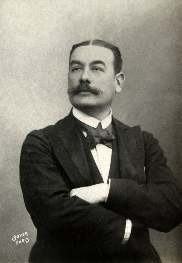 Porträtt av Victor Morel (foto) av Jacques Boyer