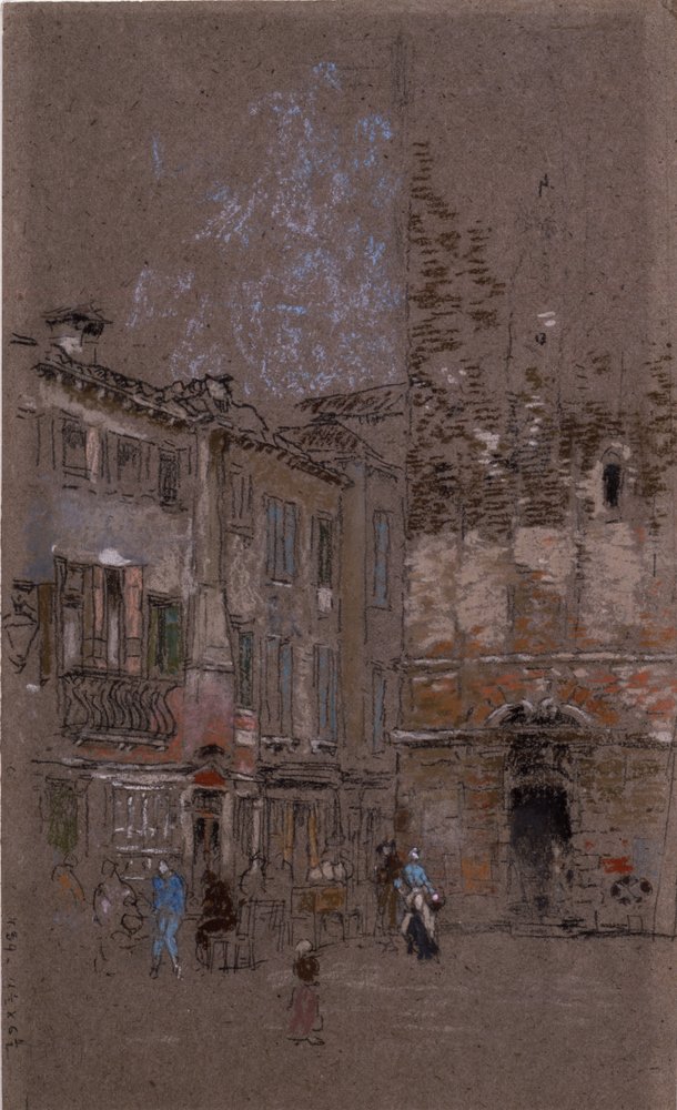 Campanile Santa Margherita, 1879-80 av James Abbott McNeill Whistler
