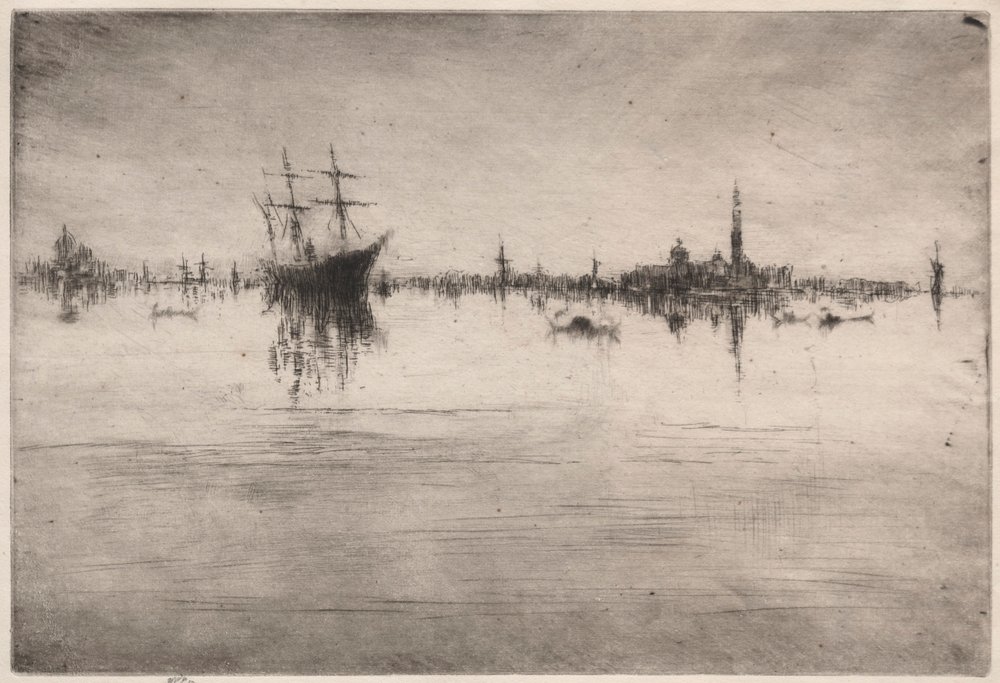 Nocturne, 1879-1880. av James Abbott McNeill Whistler