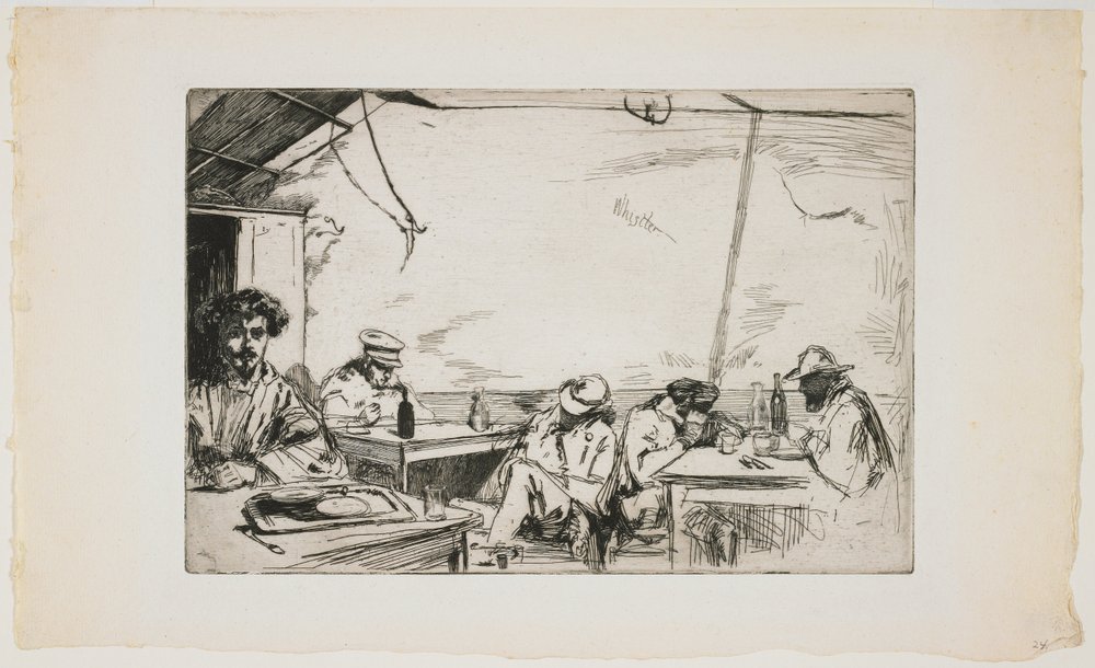 Soppa för tre sous av James Abbott McNeill Whistler
