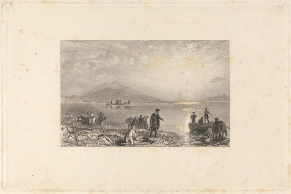 Slottet Loch Leven av James Baylis Allen