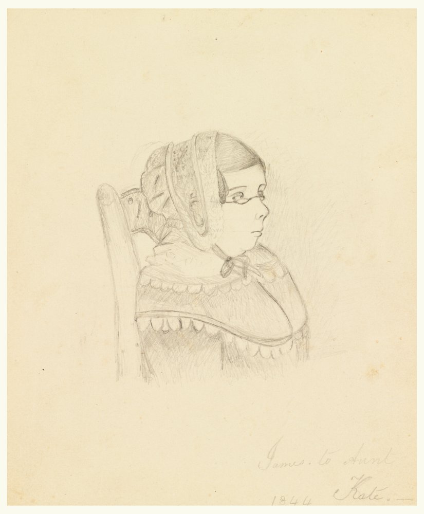 Porträtt av faster Alicia McNeill av James Abbott McNeill Whistler