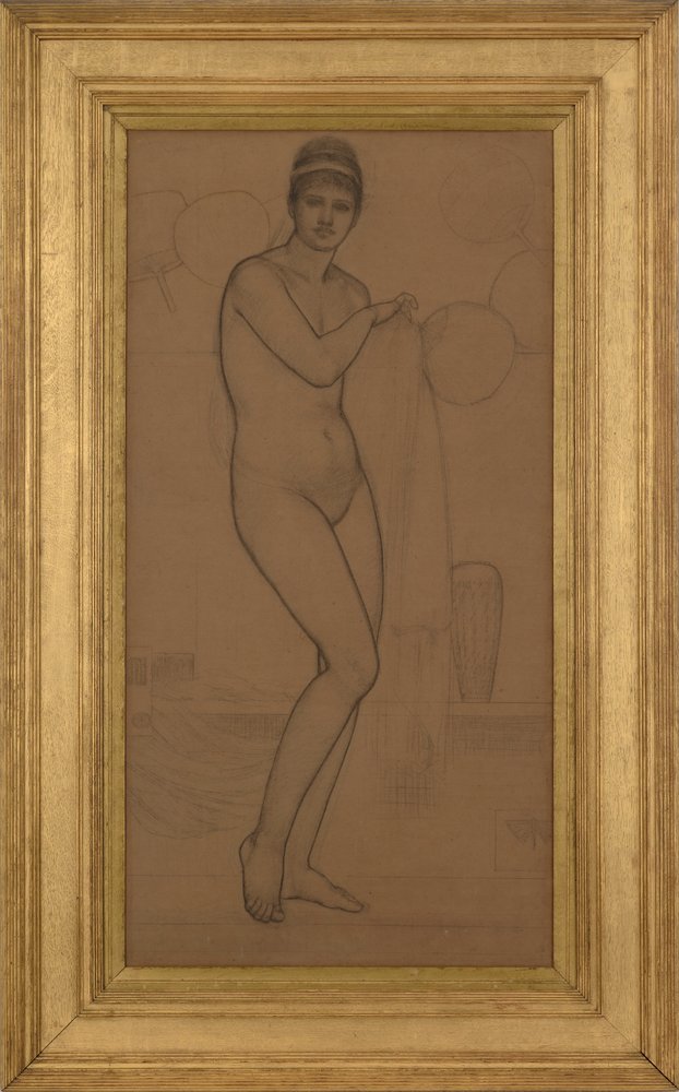 Venus (stående naken) av James Abbott McNeill Whistler