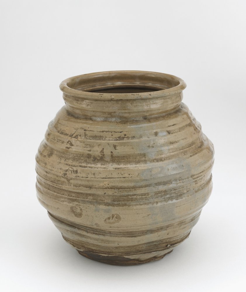 Vattenburk för teceremoni, Uji, Kyoto-fu, Edo-period, mitten av 1600- och mitten av 1700-talet (keramik) av Japanese School