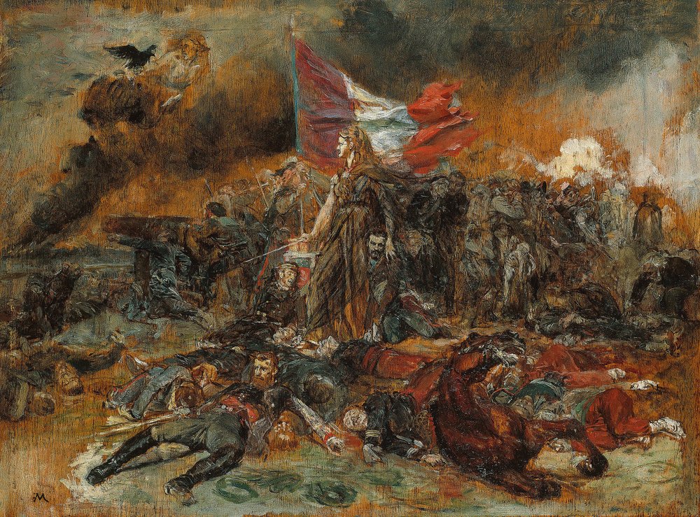 Försvaret av Paris av Jean-Louis Ernest Meissonier