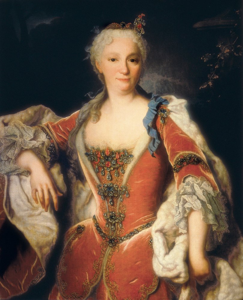 Porträtt av Elisabeth Farnese (Parma av Jean Ranc