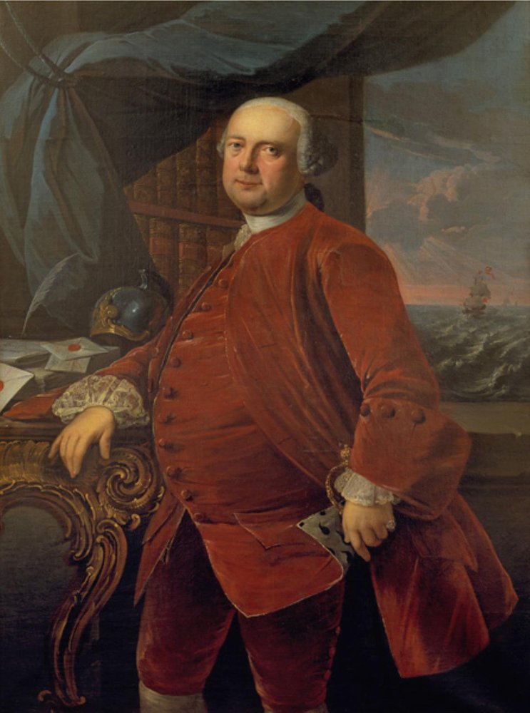 Postmästare Frederik Carl Harboe (?) av Jens Juel