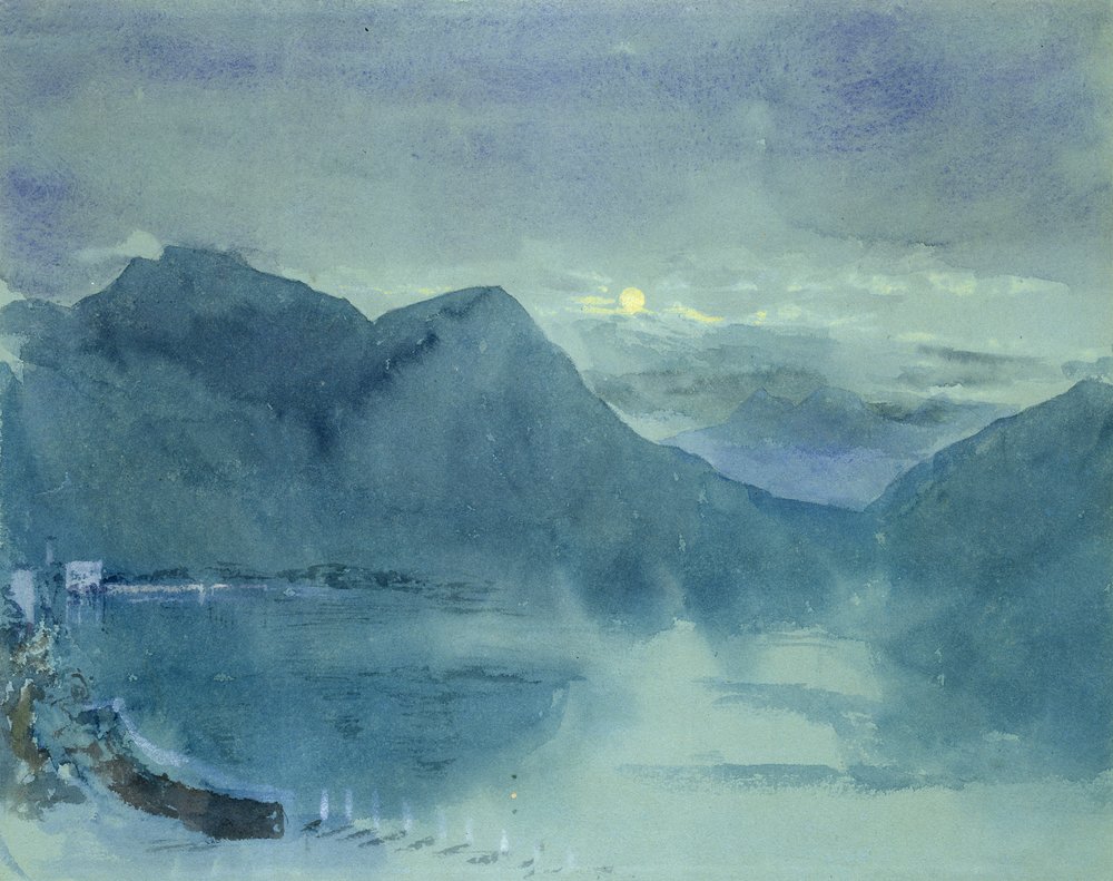 Luganosjön av John Ruskin
