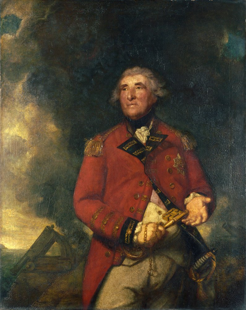 Lord Heathfield av Gibraltar av Joshua Reynolds