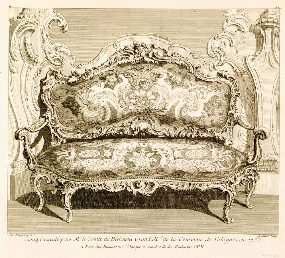 Soffa, Messioner, Juste Aurele (1695-1750), L